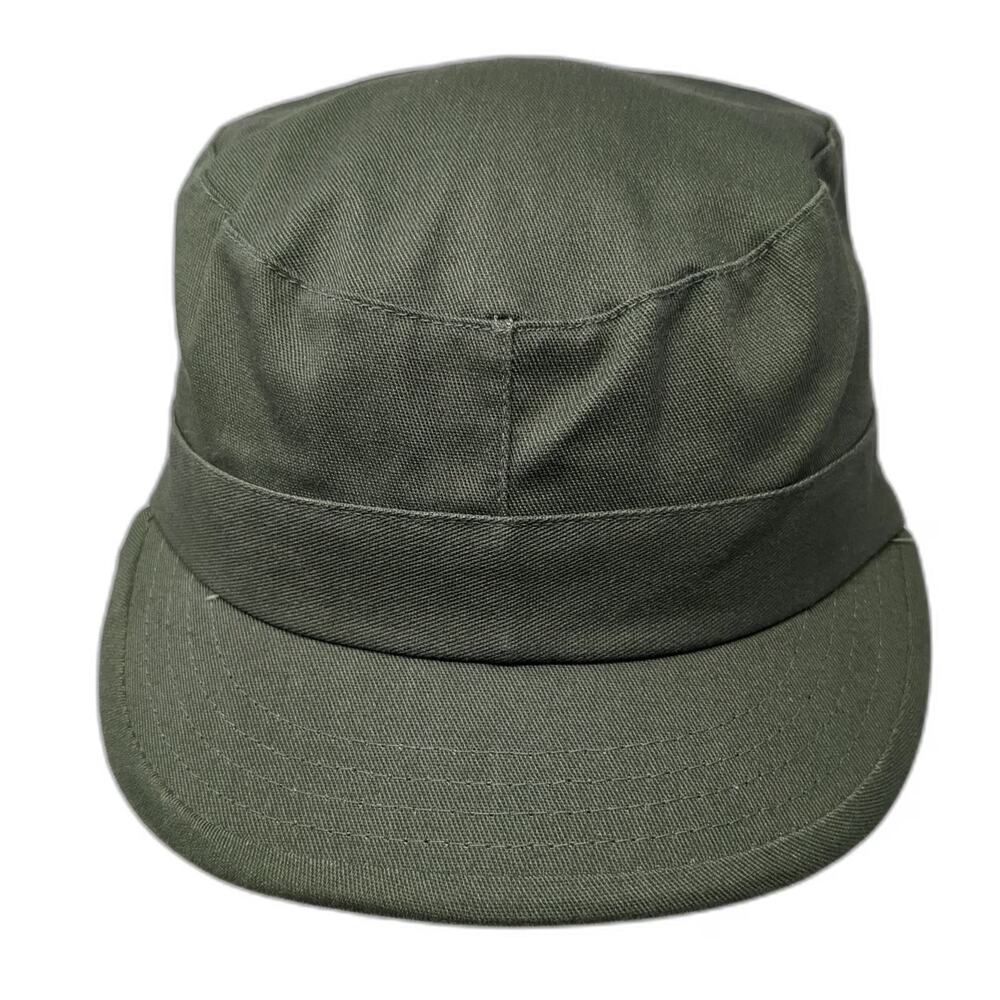 Propper International Army Cap Green M Patrol Hat Solid Cotton Poly Blend Fitted